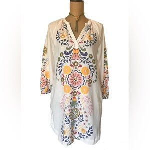 Boden Linen Tunic Dress